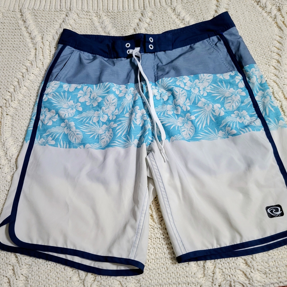 Oceanic Floral Men's Board Shorts